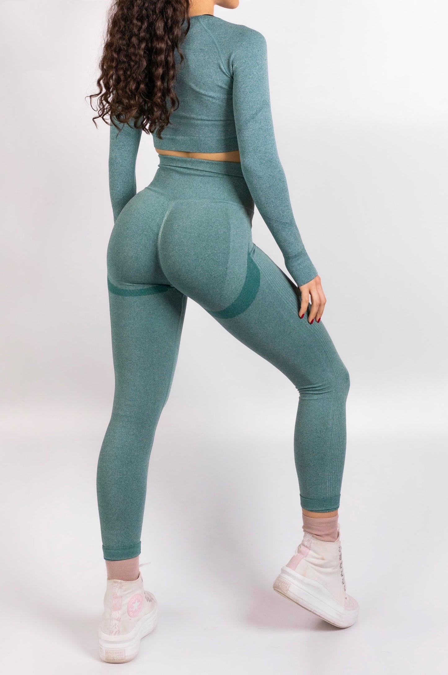 Seamless Legging in Emerald