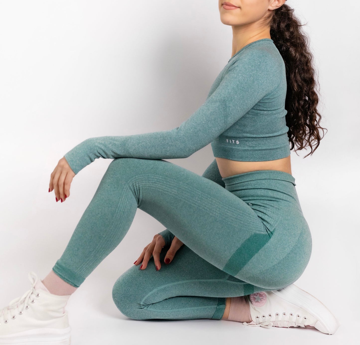 Seamless Legging in Emerald