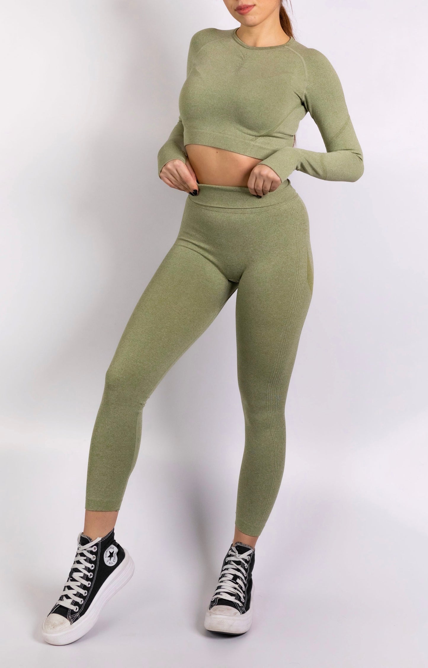 Seamless Legging in Khaki