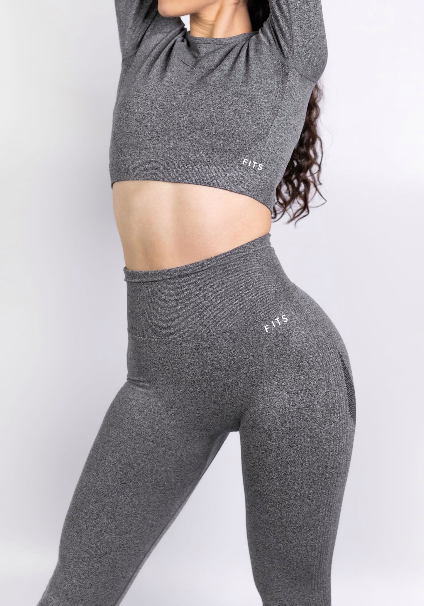 Seamless Legging in Smoke