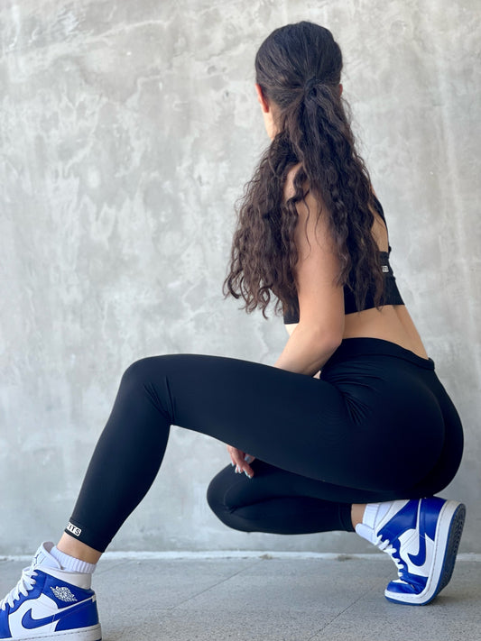 Figure Leggings in Ink