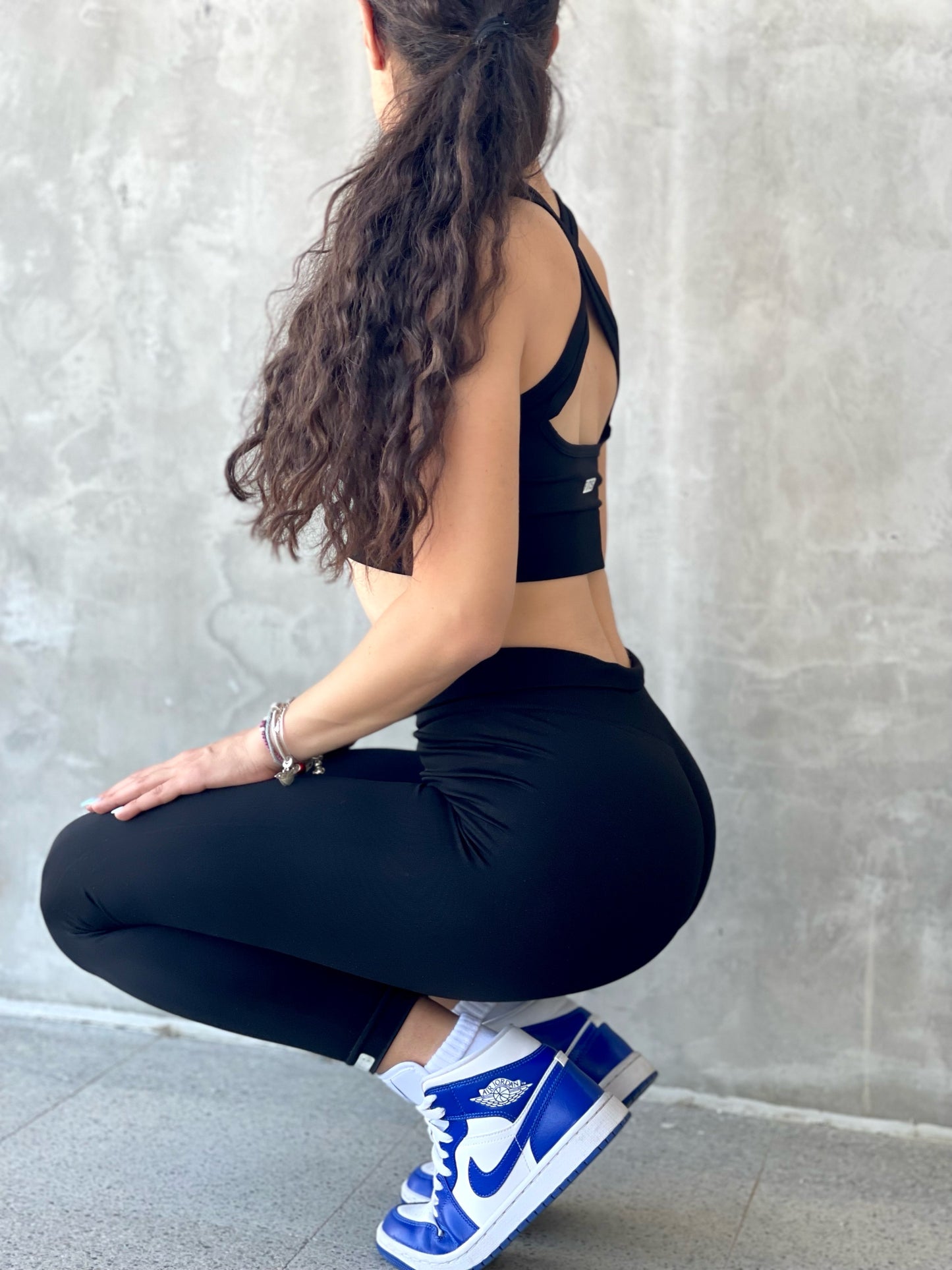 Figure Leggings in Ink